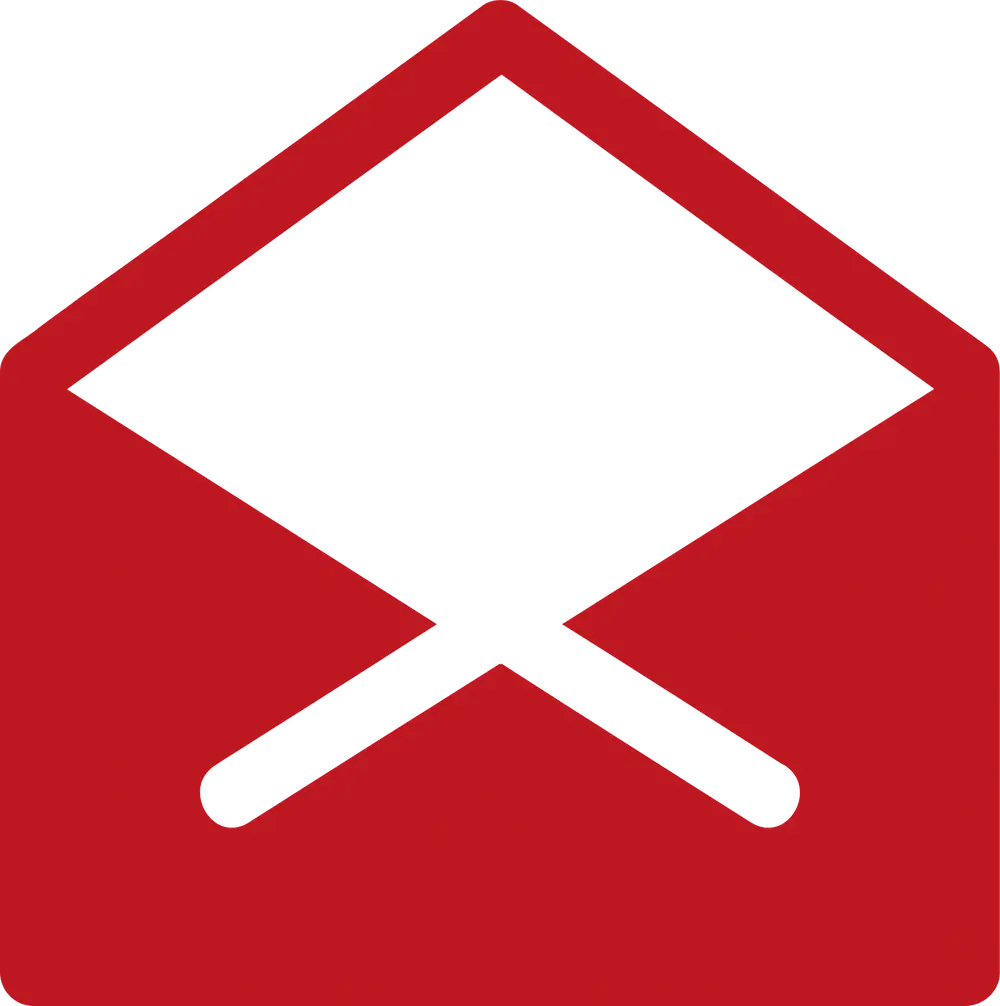 Open envelope icon