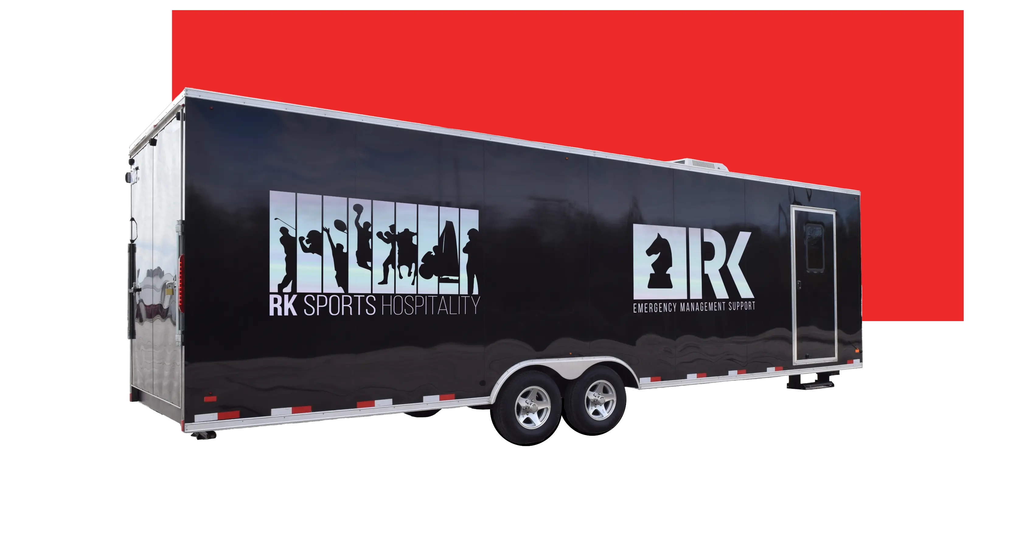Mobile laundry units by RKSMS for large disaster relief projects.